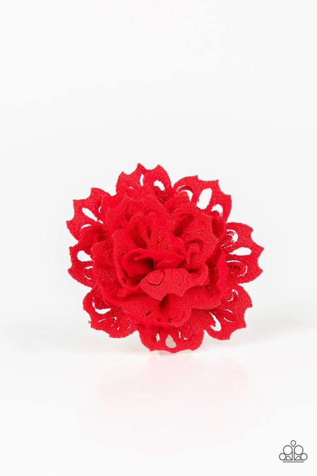 Paparazzi Hair Accessories ~ Adventurous Azalea - Red