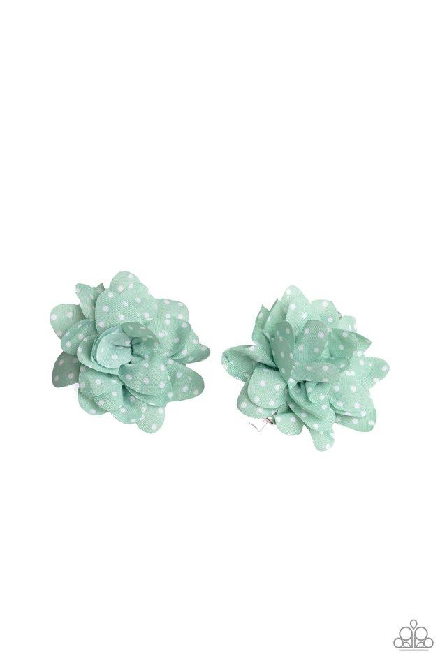 Paparazzi Hair Accessories ~ Perfectly Posy - Green