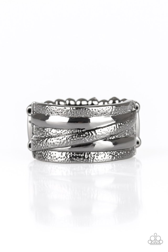 Rise and Shine - Black - Paparazzi Ring Image