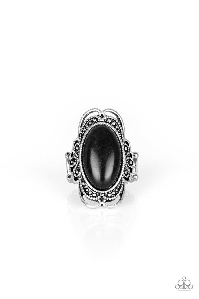 Anillo Paparazzi ~ Sabor del desierto - Negro
