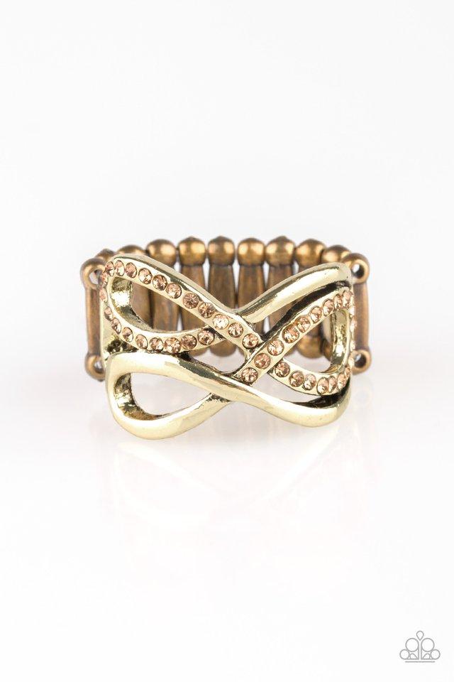 Paparazzi Ring ~ Infinite Illumination - Brass