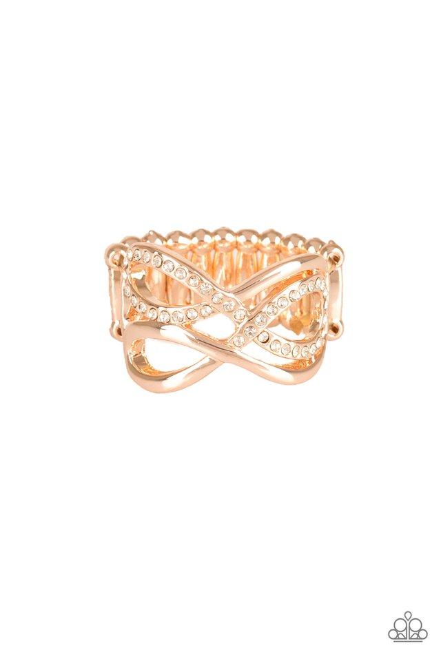 Paparazzi Ring ~ Infinite Illumination - Rose Gold