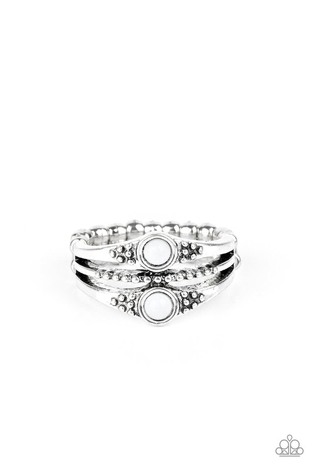 Give It Your ZEST - White - Paparazzi Ring Image