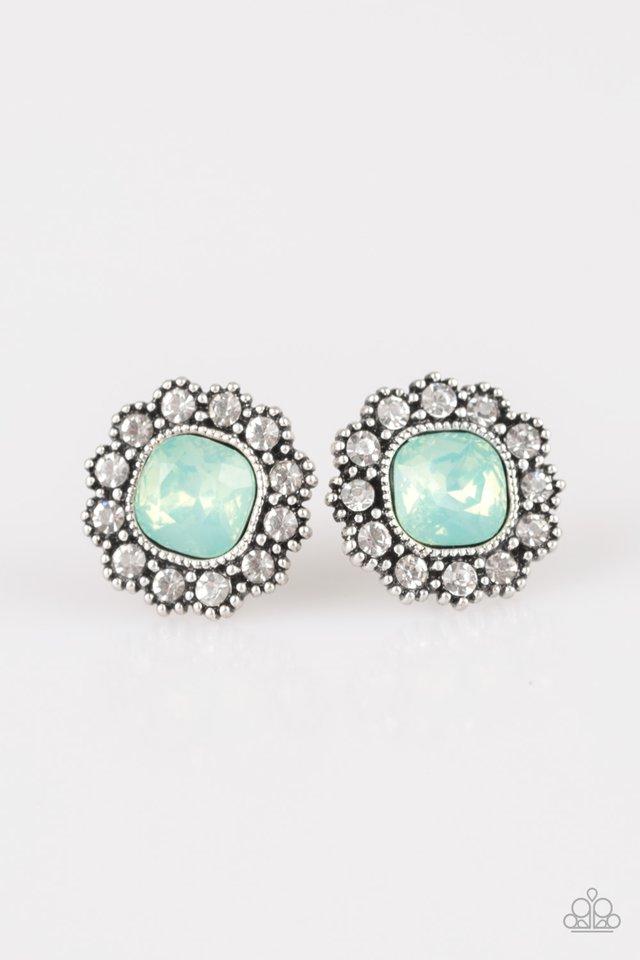 Paparazzi Earring ~ Little Lady - Green
