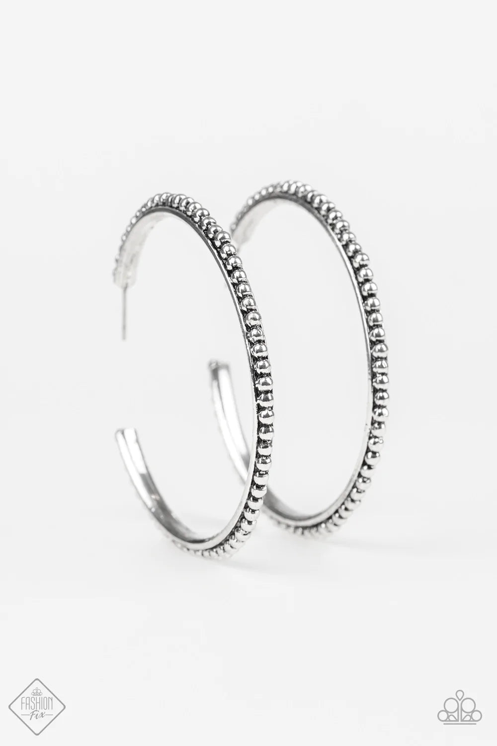 Paparazzi Earring ~ Totally On Trend - Silver