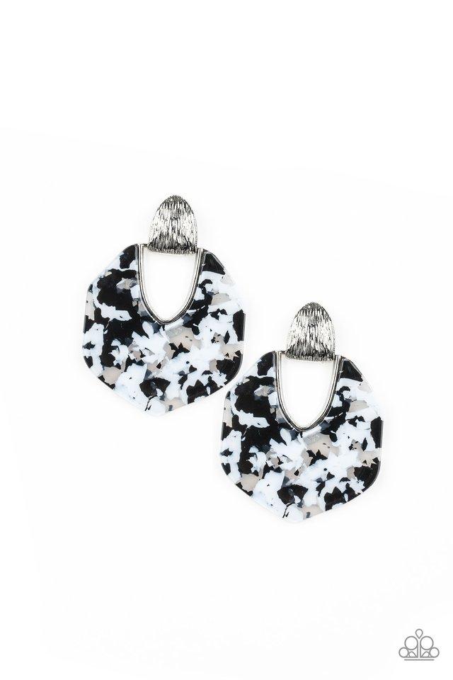Paparazzi Earring ~ My Animal Spirit - White