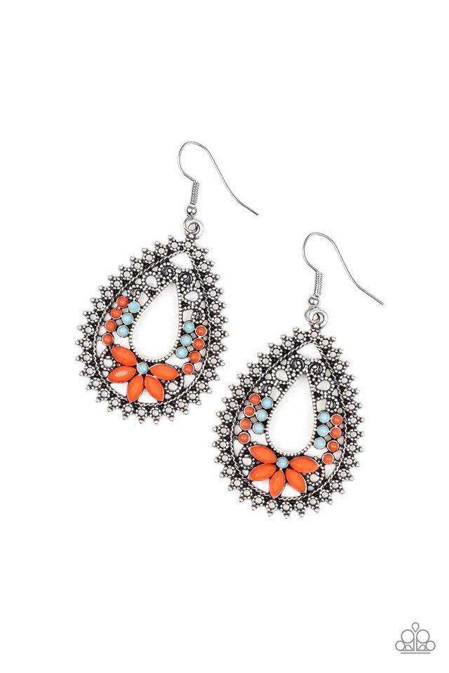 Paparazzi Earring ~ Atta-GALA - Orange