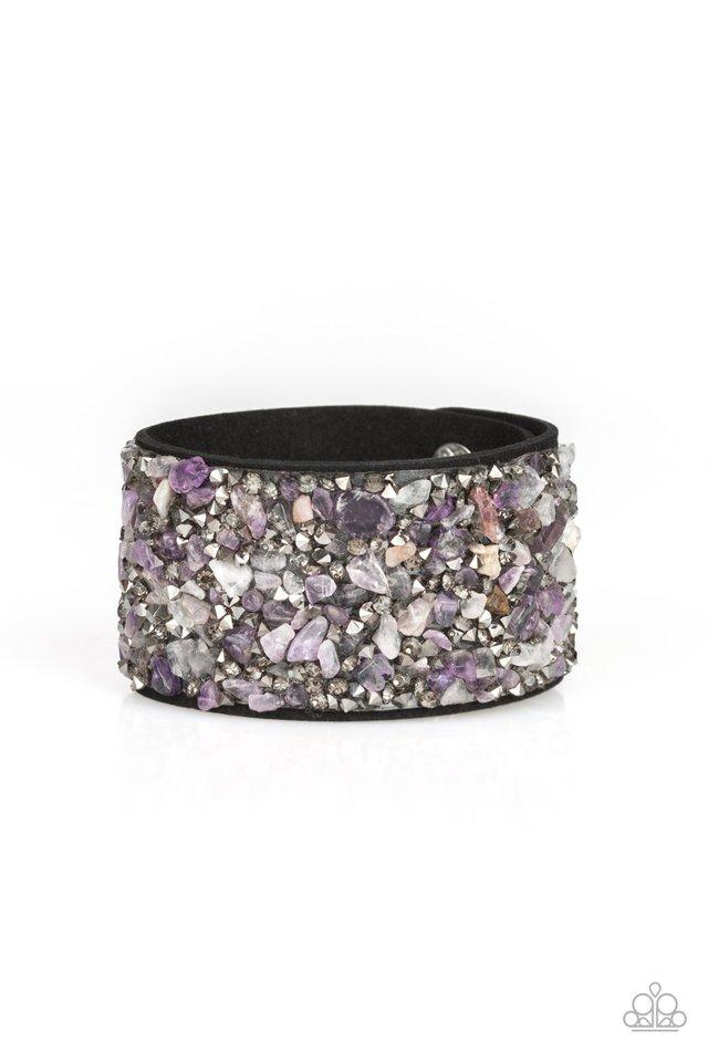 Paparazzi Bracelet ~ Crush Rush - Purple