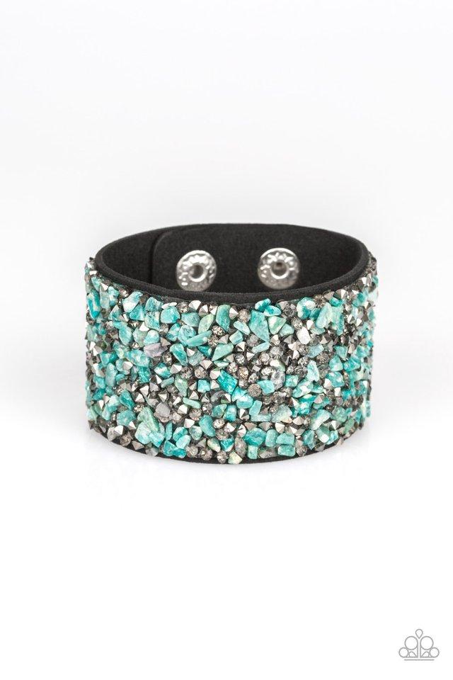 Pulsera Paparazzi ~ Crush Rush - Verde