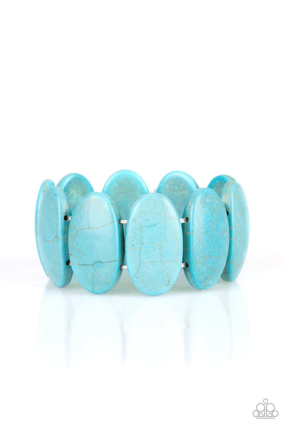 Paparazzi Bracelet ~ Dramatically Nomadic - Blue