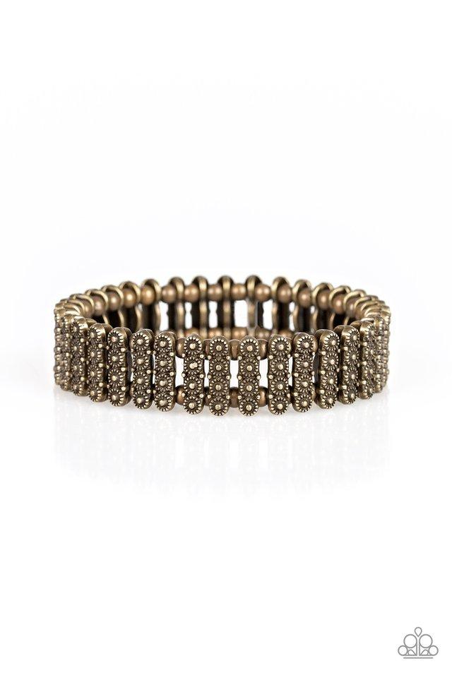 Paparazzi Bracelet ~ Rise With The Sun - Brass