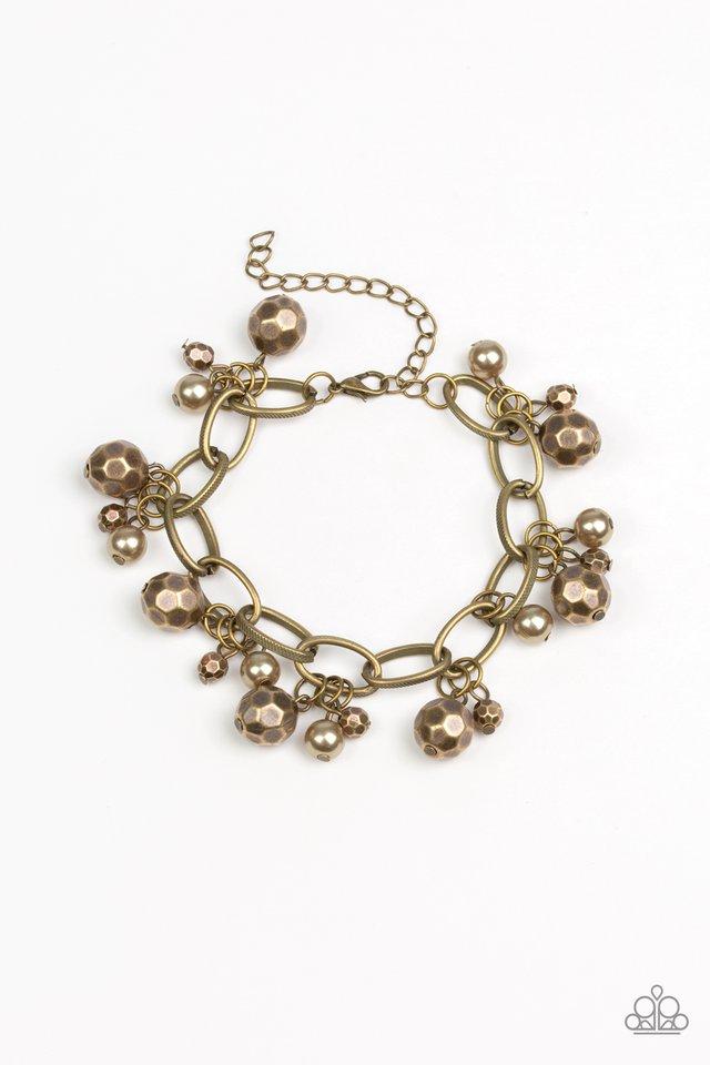 Paparazzi Bracelet ~ Make Do In Malibu - Brass