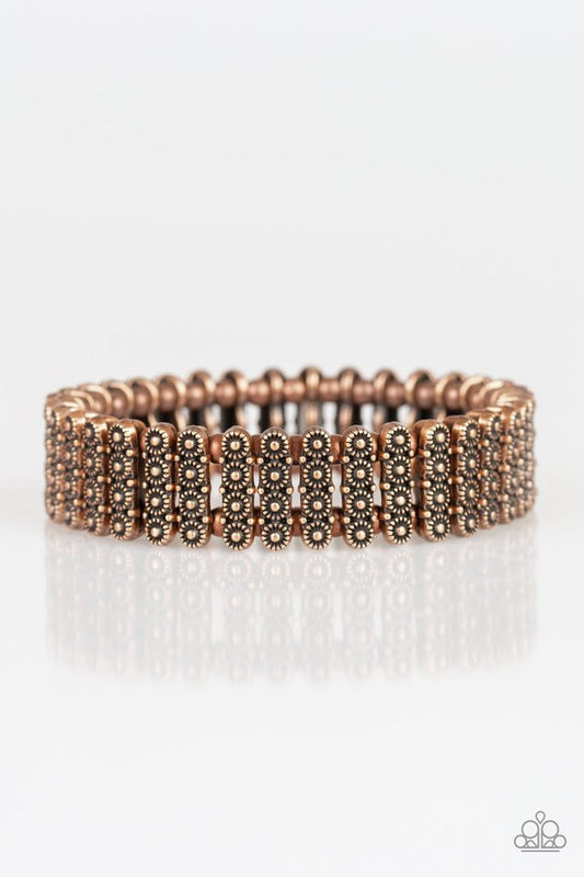 Rise With The Sun - Copper - Paparazzi Bracelet Image