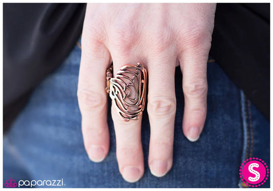 Paparazzi Ring ~ I Cant Put My Finger On It... - Copper