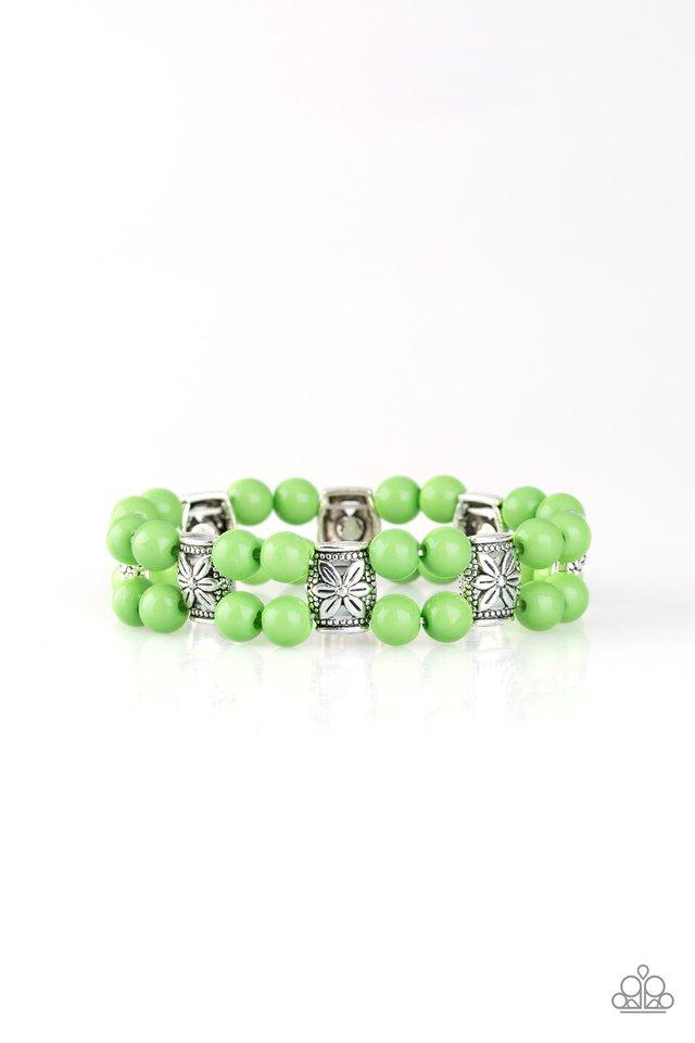 Paparazzi Bracelet ~ Daisy Debutante - Green