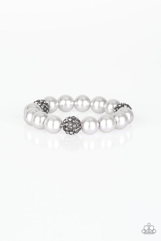 Pulsera Paparazzi ~ Cake Walk - Plata