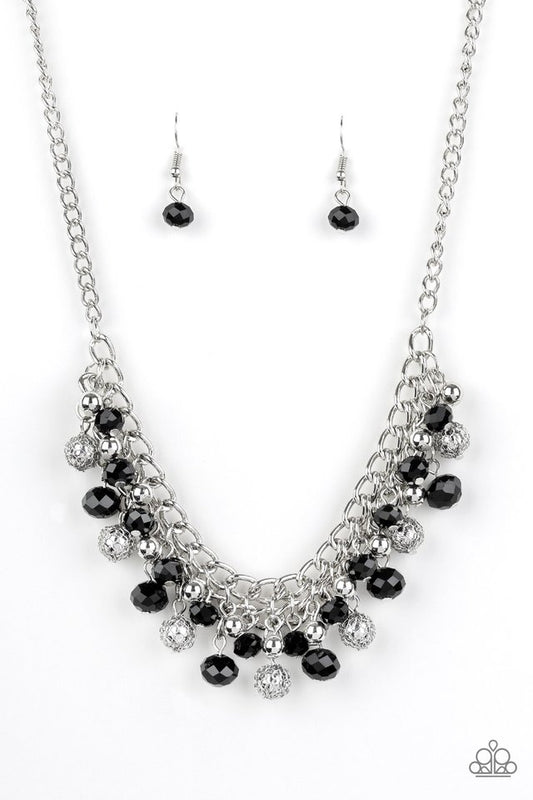 Party Spree - Black - Paparazzi Necklace Image