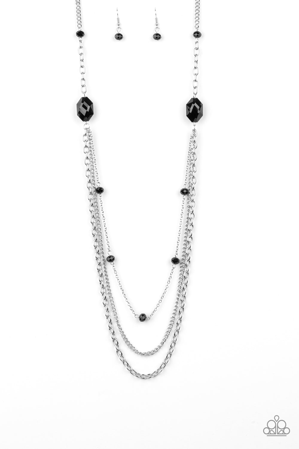 Paparazzi Necklace ~ Dare To Dazzle - Black