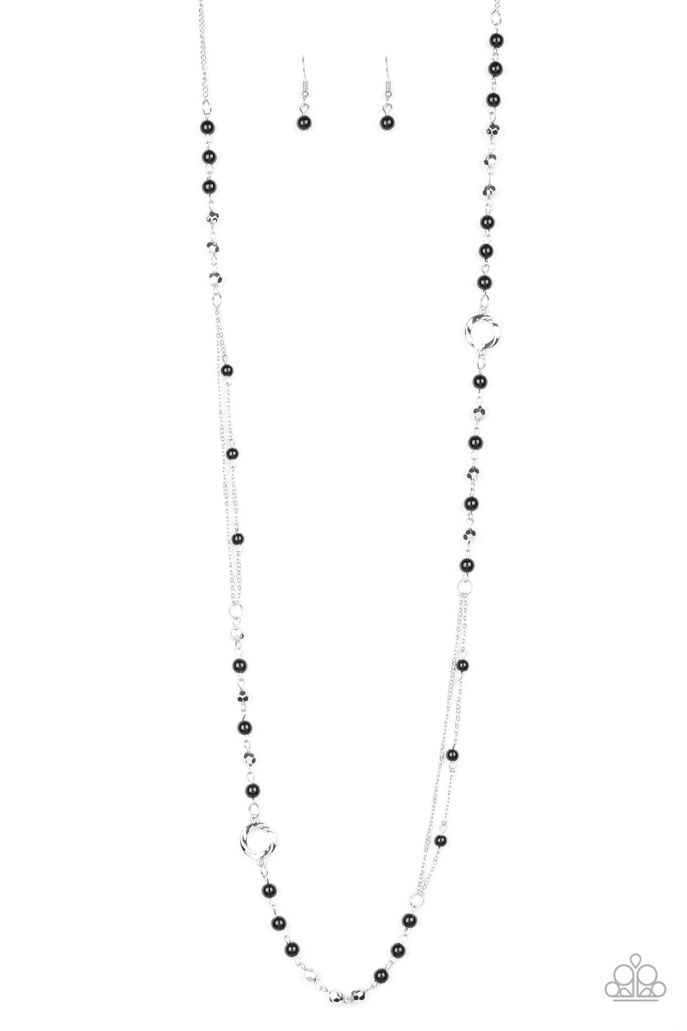 Paparazzi Necklace ~ Really Refined - Black