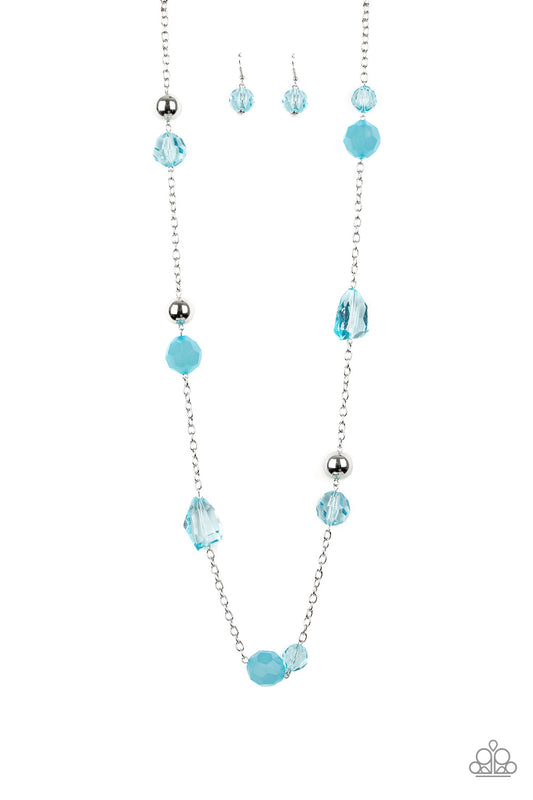 Paparazzi Necklace ~ Royal Roller - Blue