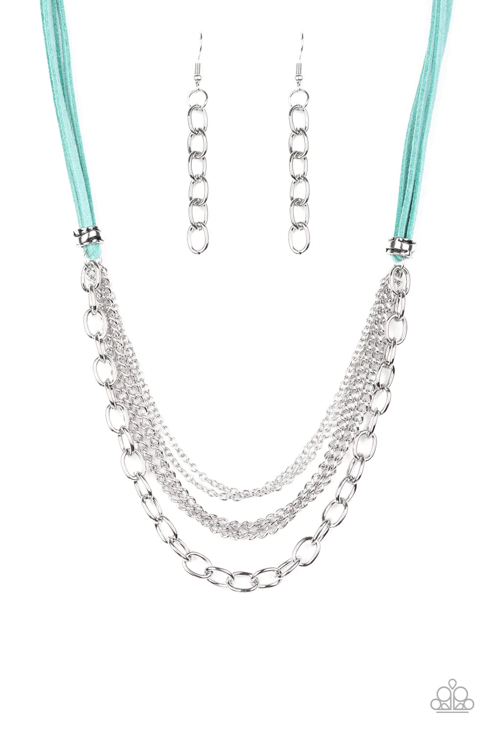 Paparazzi Necklace ~ Free Roamer - Blue