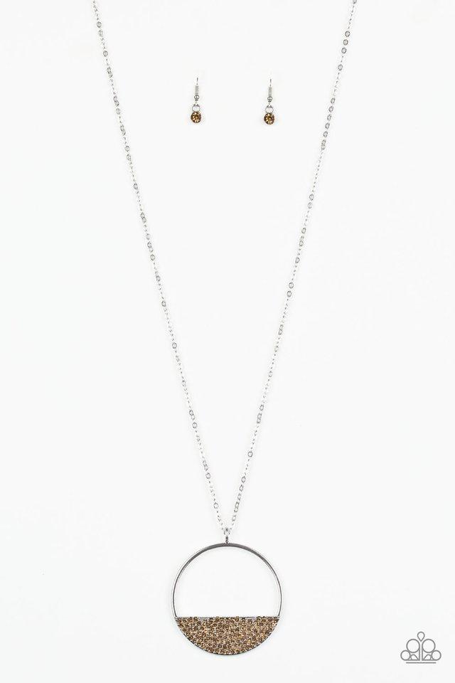 Paparazzi Necklace ~ Bet Your Bottom Dollar - Brown