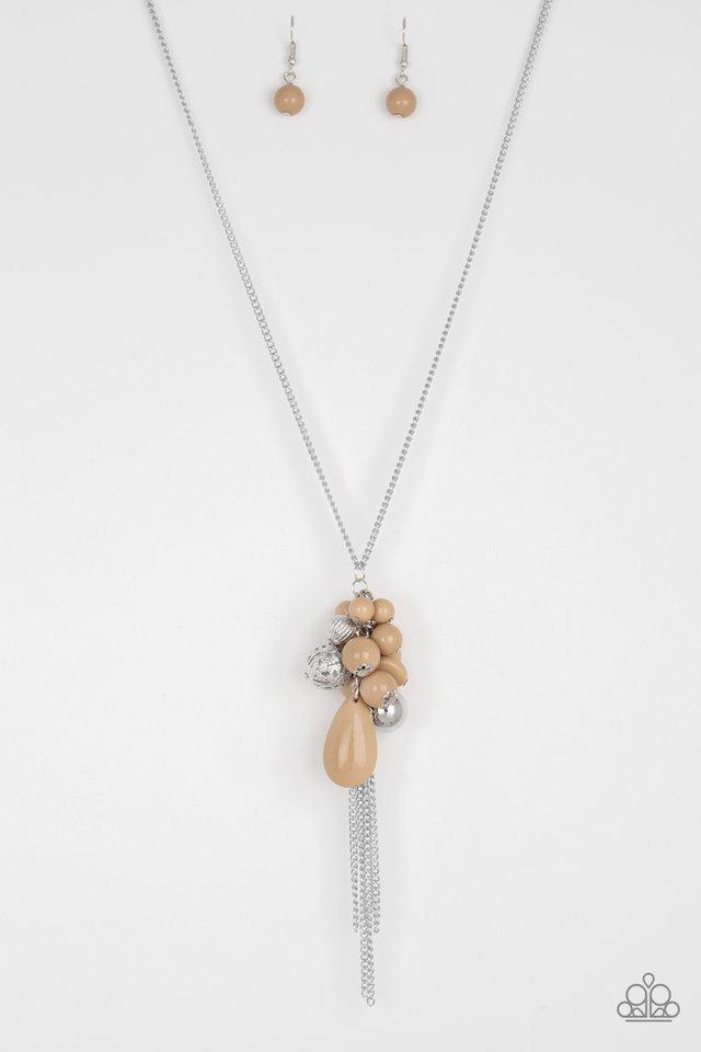 Paparazzi Necklace ~ Its A Celebration - Brown