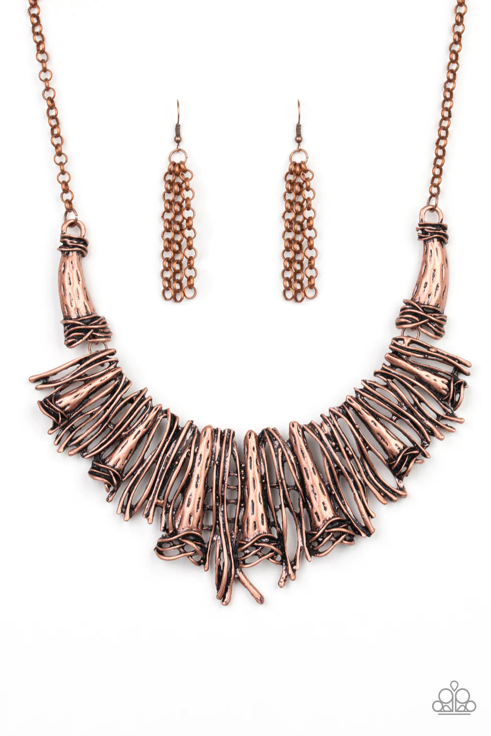 Paparazzi Necklace ~ In The MANE-stream - Copper