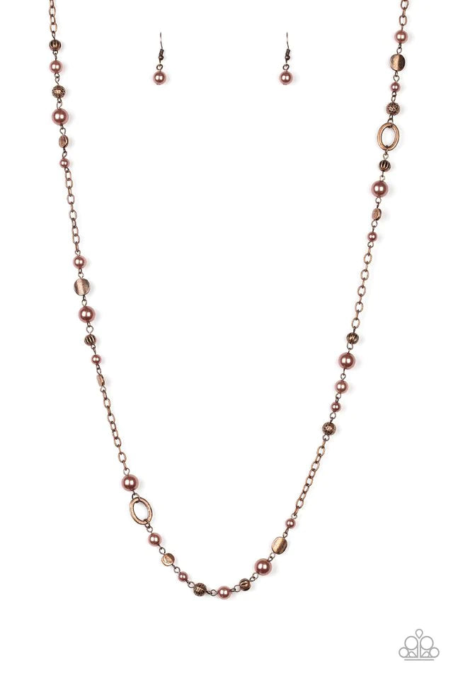 Paparazzi Necklace ~ Make An Appearance - Copper