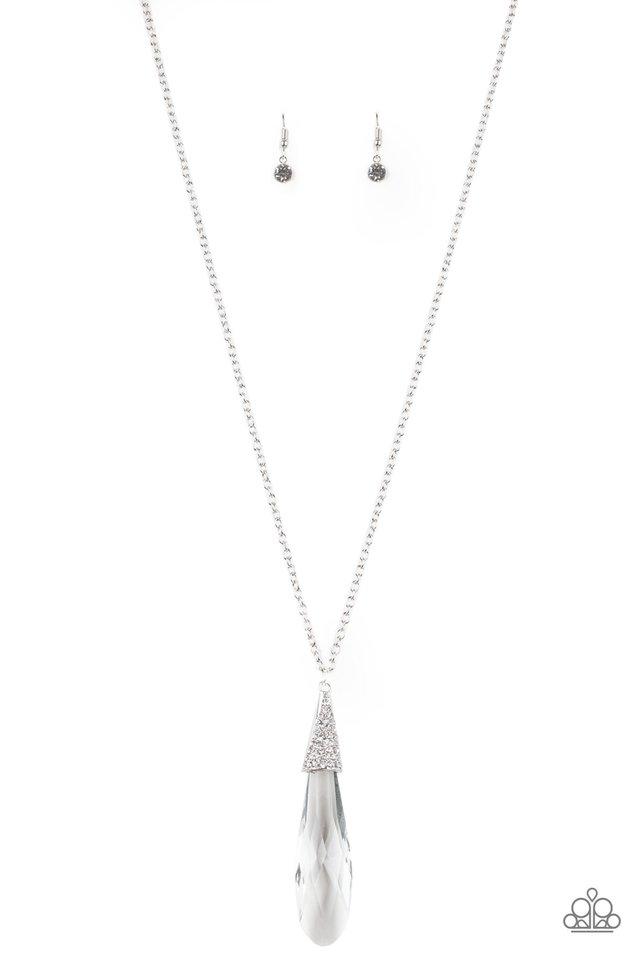 Paparazzi Necklace ~ Jaw-Droppingly Jealous - White