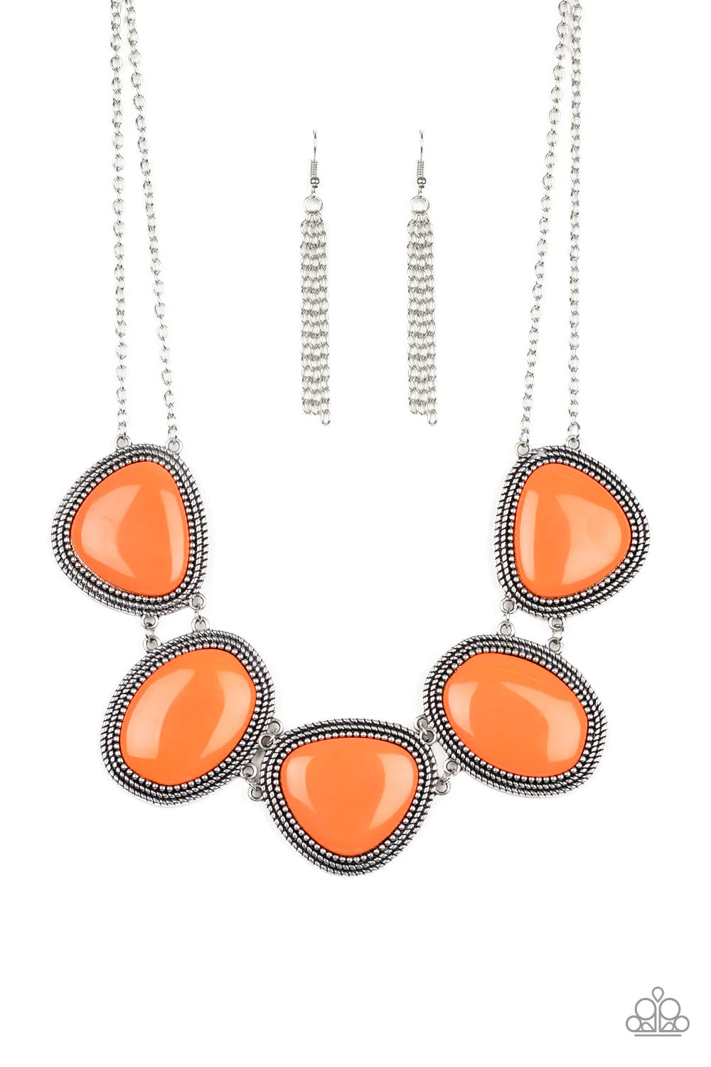 Paparazzi Necklace ~ Viva La VIVID - Orange