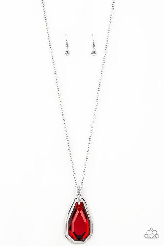Paparazzi Necklace ~ Maven Magic - Red