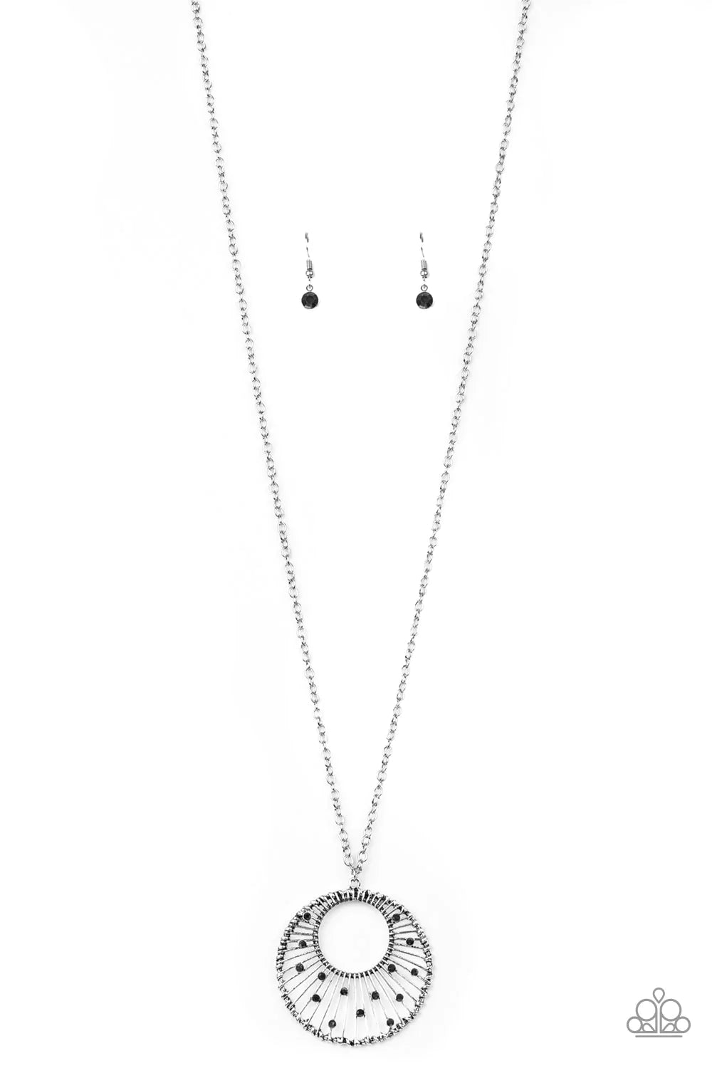 Paparazzi Necklace ~ Urban Illumination - Silver