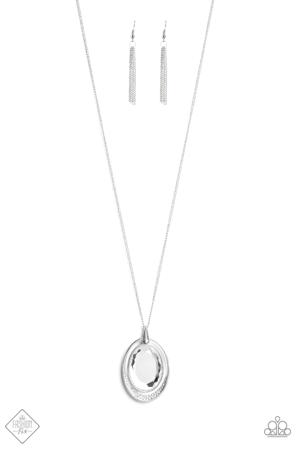 Paparazzi Necklace ~ Metro Must-Have - White