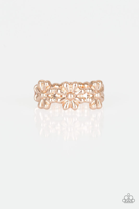 Paparazzi Ring ~ Daisy Dapper - Rose Gold