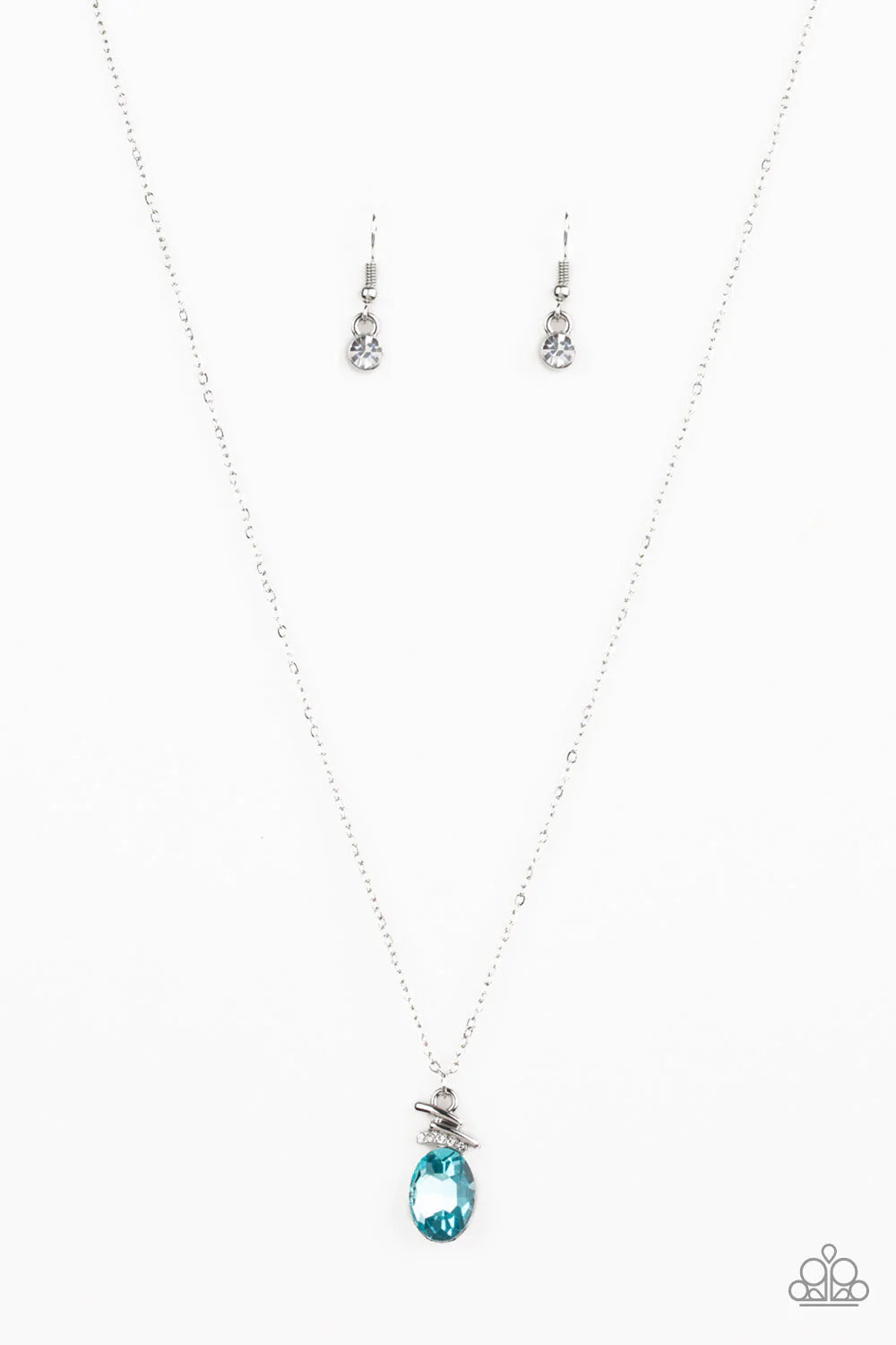Paparazzi Necklace ~ Diamonds For Days - Blue