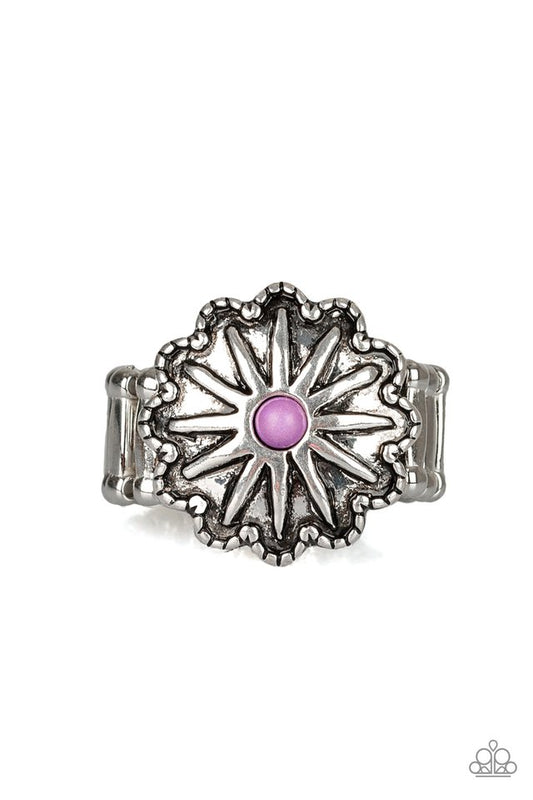Stone Sensei - Purple - Paparazzi Ring Image