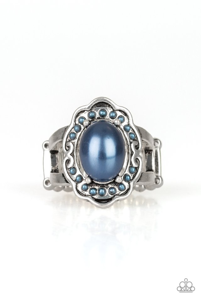 Metro Marina - Blue - Paparazzi Ring Image