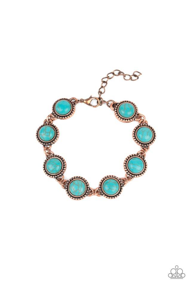 Paparazzi Bracelet ~ Carved In SANDSTONE - Copper