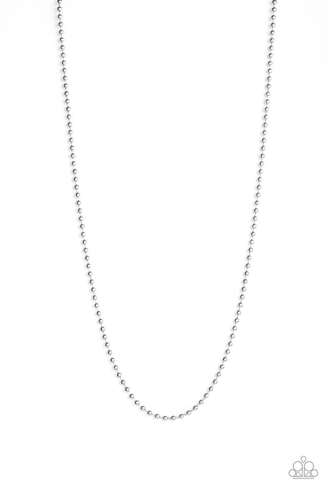 Cadet Casual - Silver - Paparazzi Necklace Image