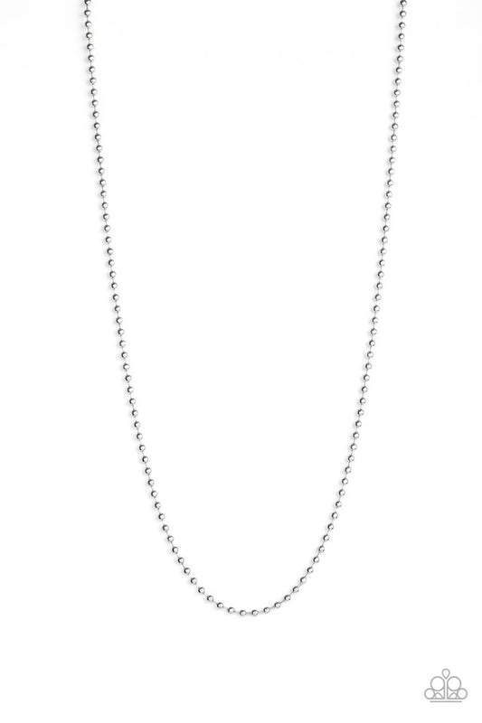 Cadet Casual - Silver - Paparazzi Necklace Image