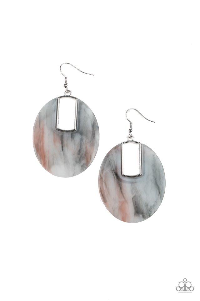 Paparazzi Earring ~ Haute Heiress - Multi