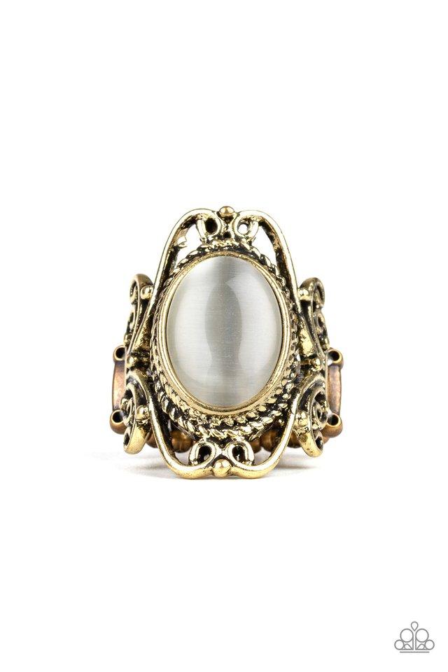 Paparazzi Ring ~ Fairytale Flair - Brass