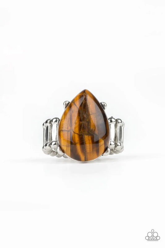 Paparazzi Ring ~ Mojave Minerals - Brown
