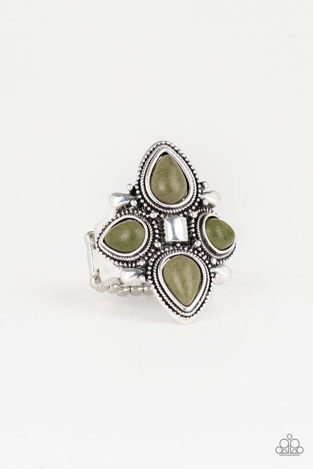 Anillo Paparazzi ~ Dune Runner - Verde