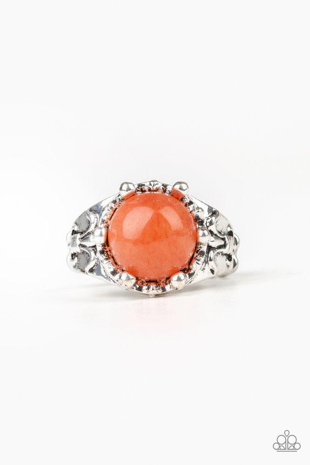 Anillo Paparazzi ~ Tesoro de Mojave - Naranja