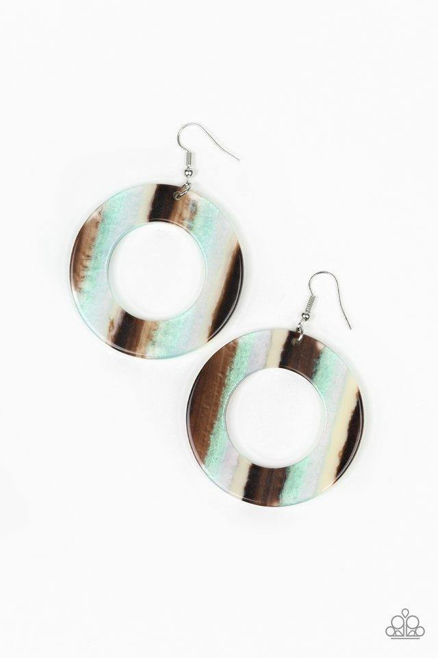 Paparazzi Earrings ~ In Retrospect - Multi