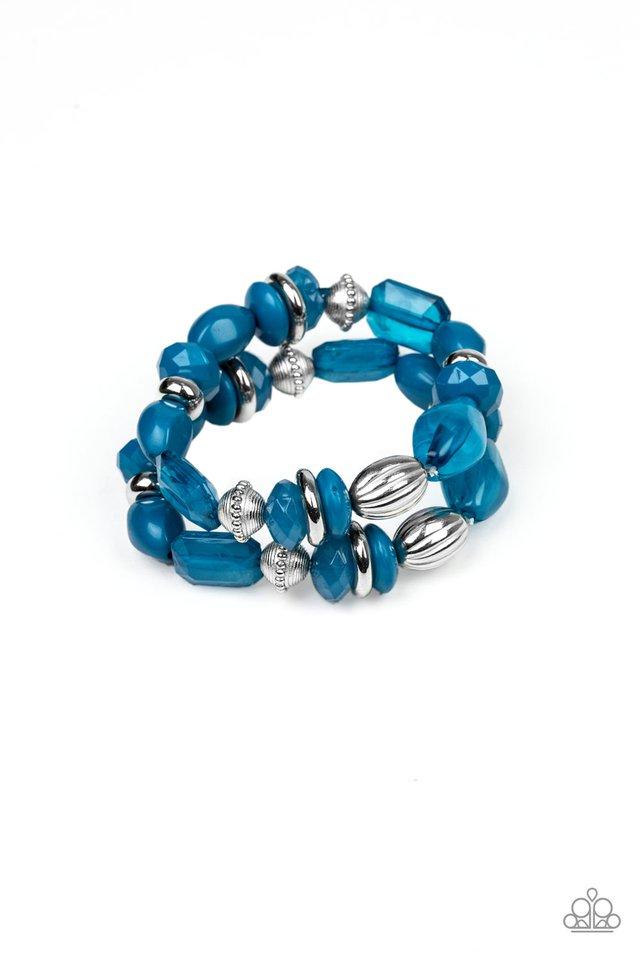 Pulsera Paparazzi ~ Brunch de playa - Azul