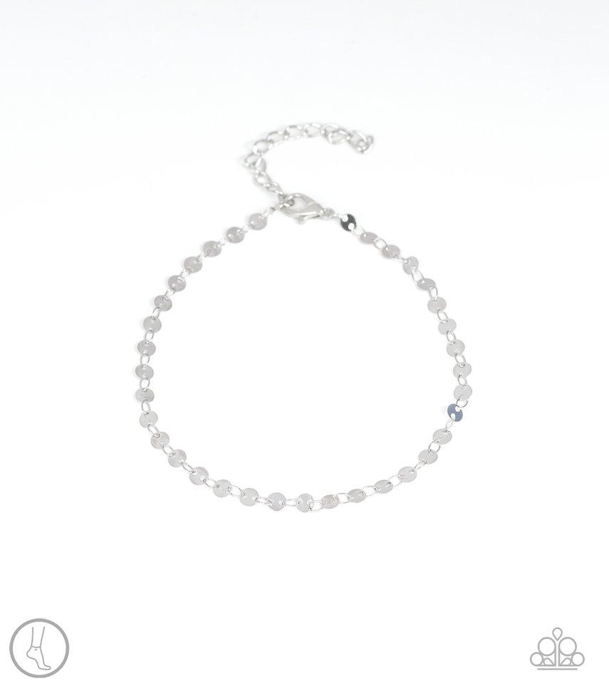 Pulsera Paparazzi ~ Beach Shimmer - Plata