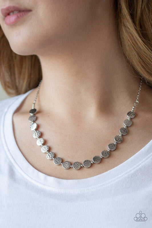 Paparazzi Necklace ~ Artisanal Affluence - Silver